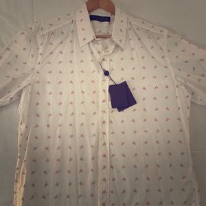 Louis Vuitton Mens White dress shirt